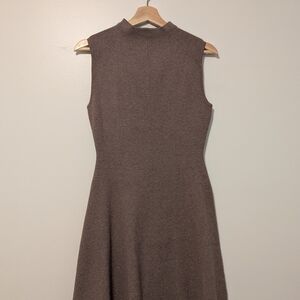 Club Monaco Brown Sleeveless Sheath Dress